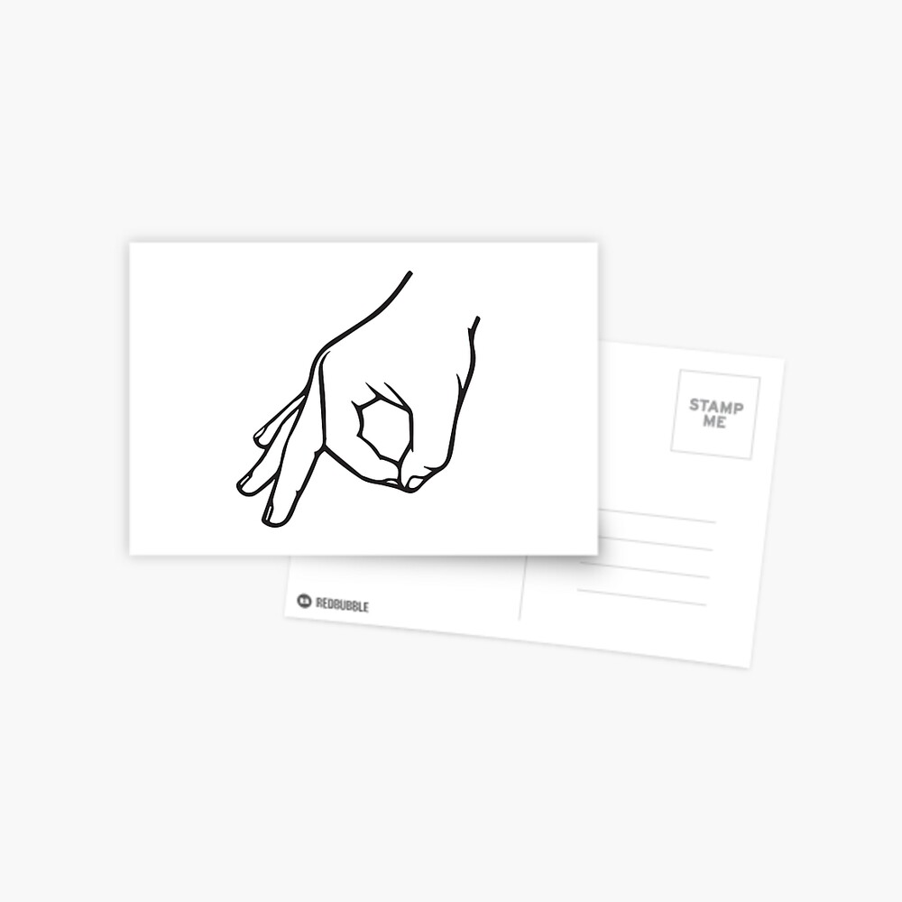 "Circle Hand Punch Game" Postcard for Sale by SwimGood Redbubble