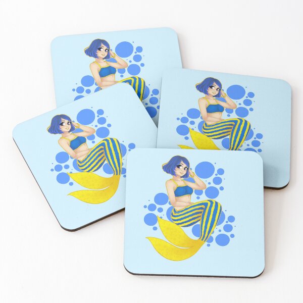 Item preview, Emperor Angelfish Mermaid designed and sold by Weiliepew.