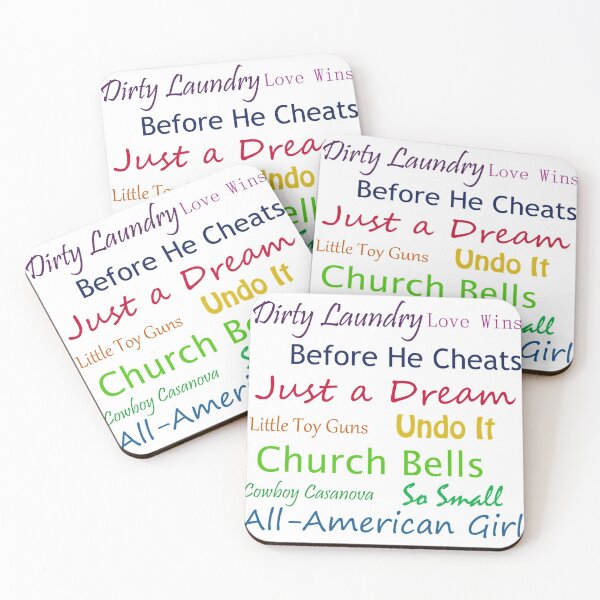 Item preview, Carrie Underwood song titles designed and sold by Emilie Boulter.
