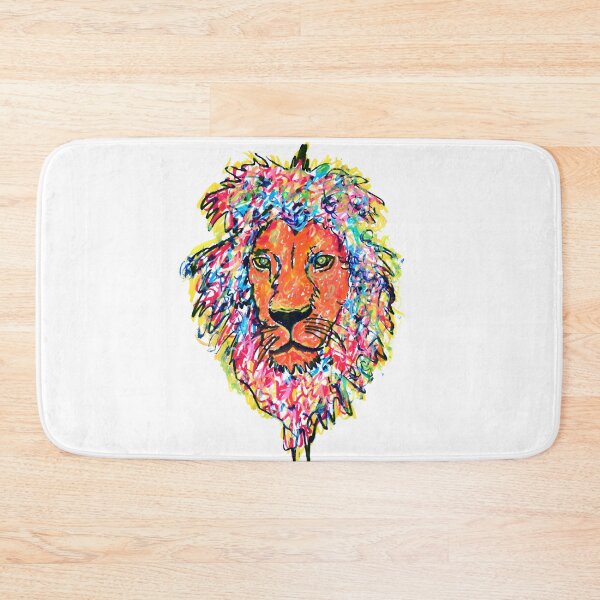 Item preview, Abstract painting of lion head || abstract lion painting designed and sold by KARTICK DUTTA.