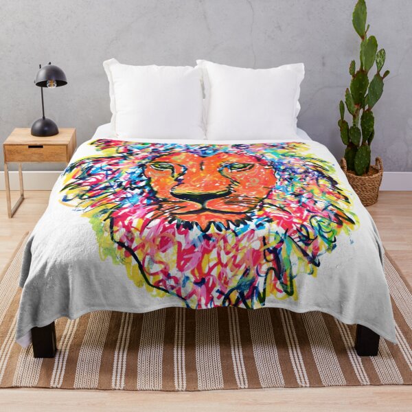 Item preview, Abstract painting of lion head || abstract lion painting designed and sold by KARTICK DUTTA.