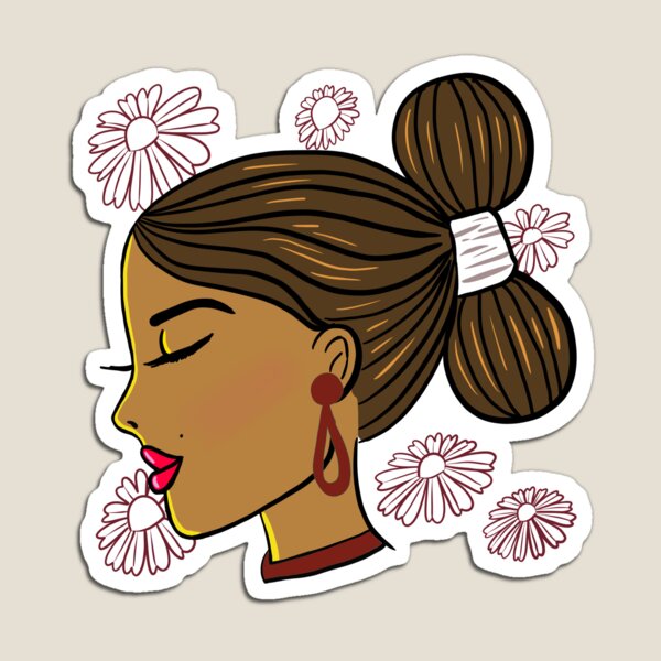 Coral Lady Magnet
