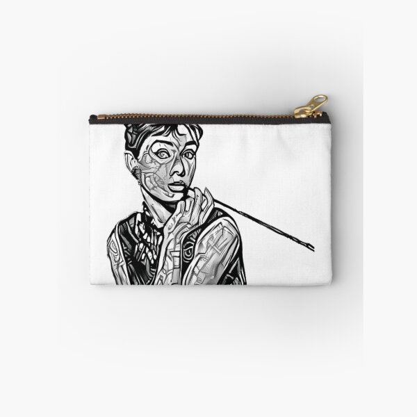 Item preview, Audrey Hepburn - Breakfast at Tiffany's Noir Black and White designed and sold by CELLAR-D00R.