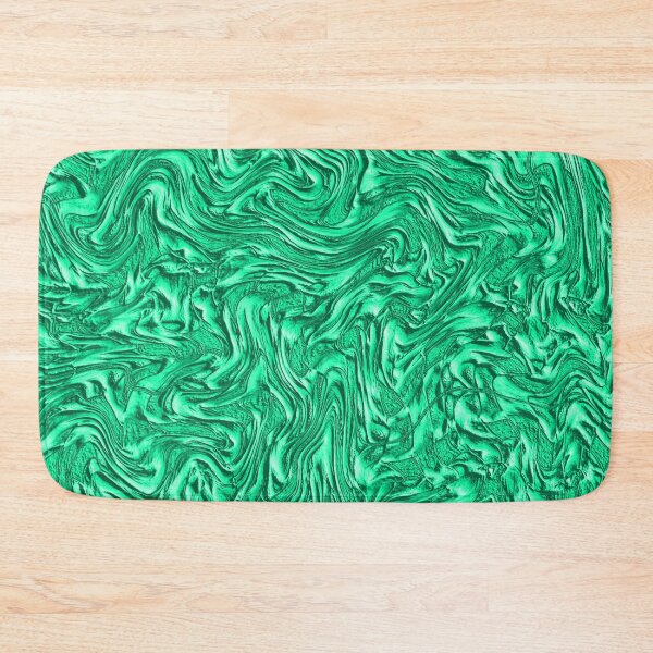 Item preview, Notched mint green, or carven curves  designed and sold by ShapesColors.