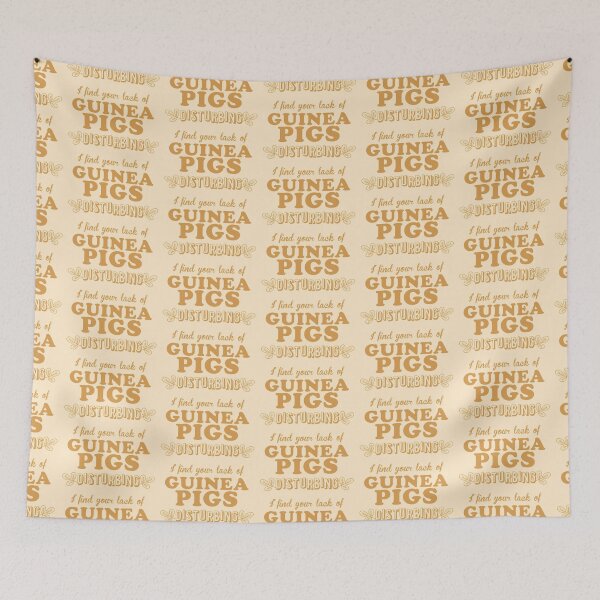Item preview, I find your lack of guinea pigs disturbing designed and sold by jazzydevil.