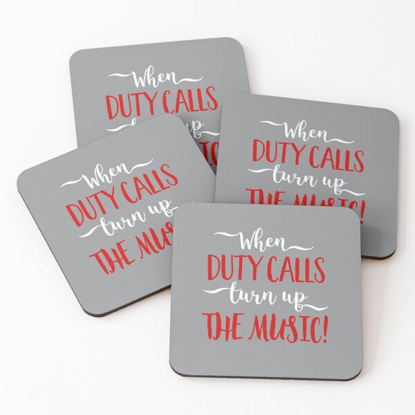 Item preview, Music - When Duty calls, turn up the Music! designed and sold by Vectorqueen.