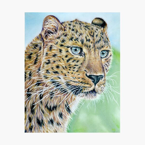 Item preview, Wild Leopard designed and sold by drawingsbylaf.