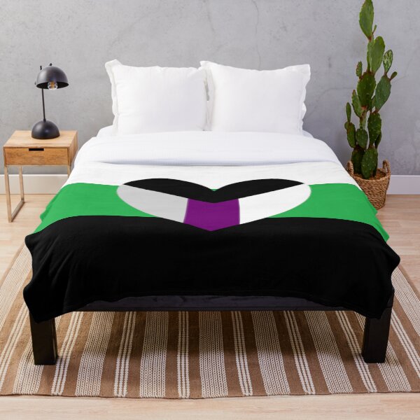 Item preview, neutrois flag with demisexual heart designed and sold by Simplipride.