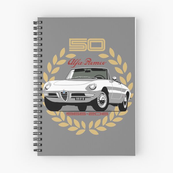 Item preview, Alfa Romeo Duetto Series 1 Spider white - personalised for Pip (alt) designed and sold by car2oonz.
