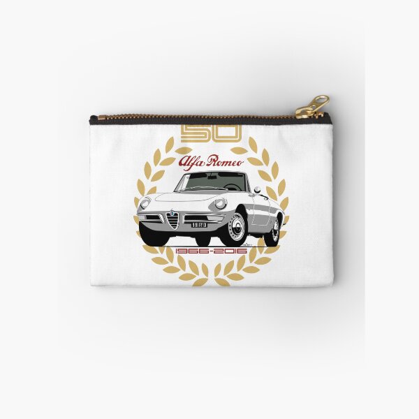 Item preview, Alfa Romeo Duetto Series 1 Spider white - personalised for Pip (alt) designed and sold by car2oonz.