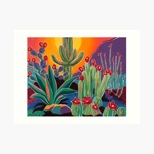 Desert Bliss Art Print