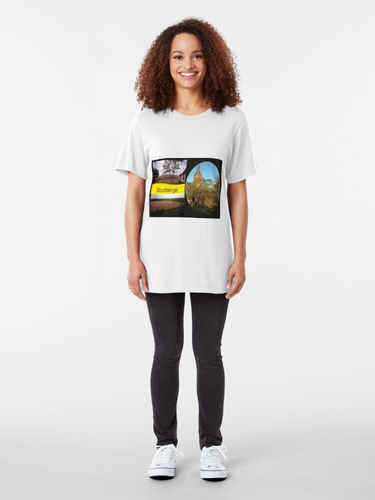 Alternative Ansicht von Postkarte Baalberge Slim Fit T-Shirt