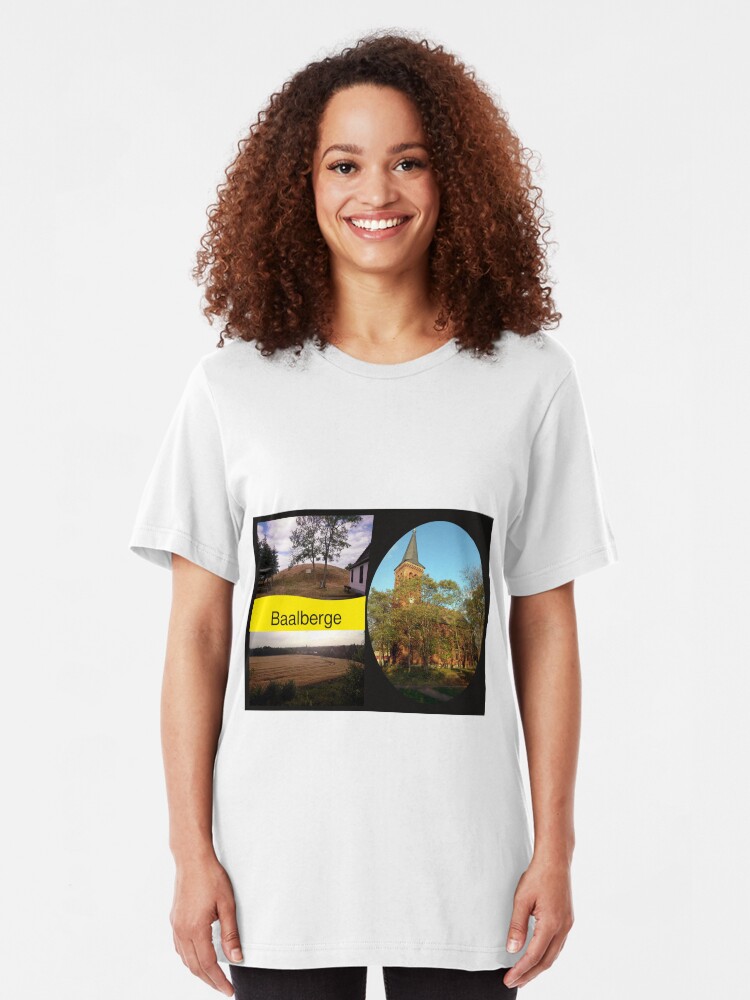 Alternative Ansicht von Postkarte Baalberge Slim Fit T-Shirt