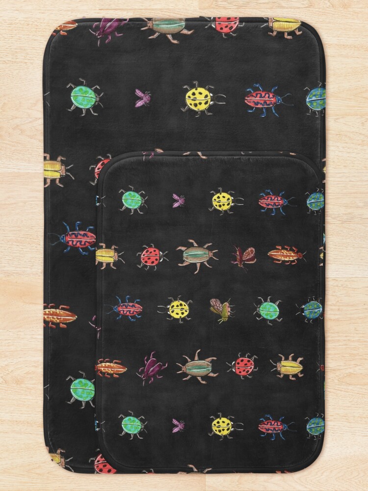 Alternate view of Bugsters - Beetles crawling around Bath Mat