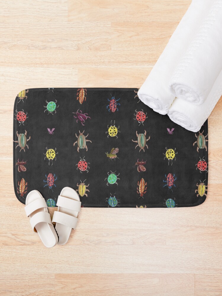 Alternate view of Bugsters - Beetles crawling around Bath Mat