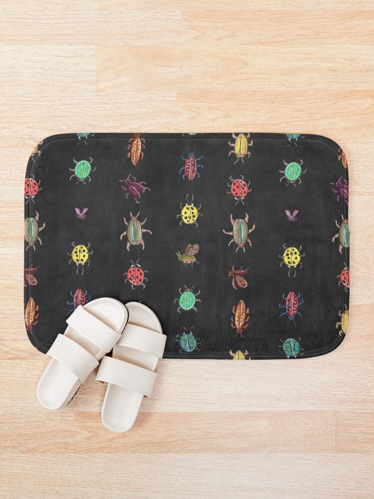 Alternate view of Bugsters - Beetles crawling around Bath Mat
