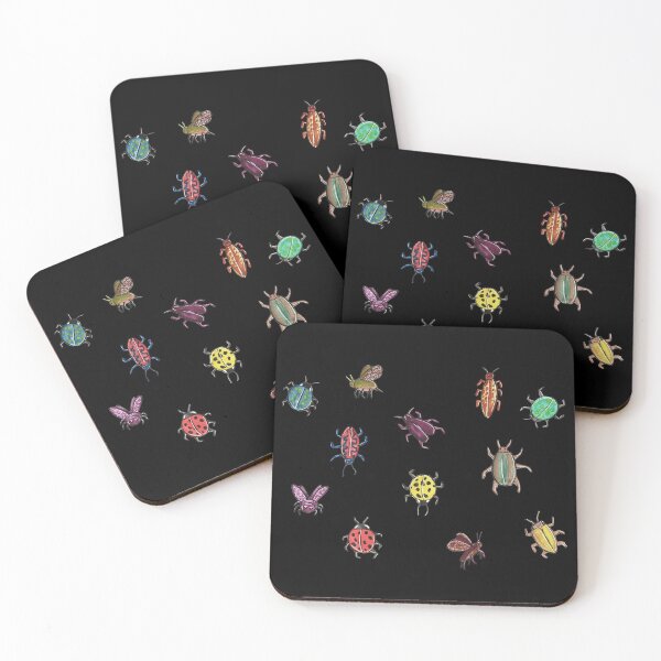 Item preview, Bugsters - Beetles crawling around designed and sold by Marlene Wagenhofer.