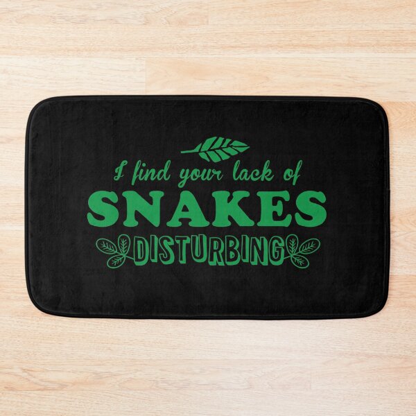 Item preview, I find your lack of SNAKES disturbing designed and sold by jazzydevil.