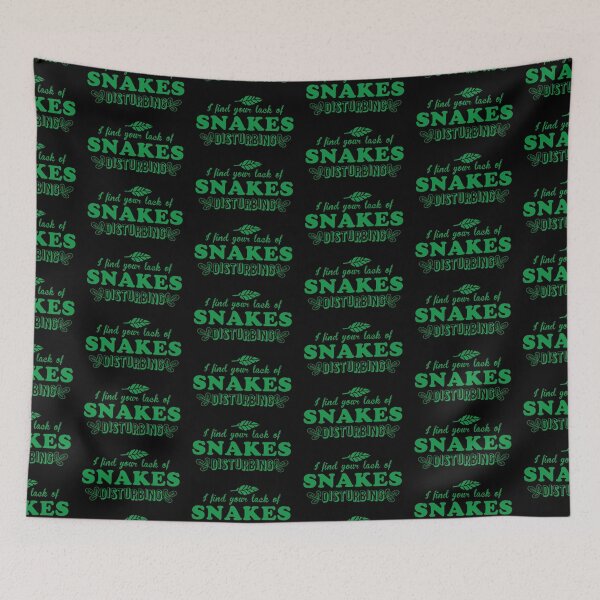 Item preview, I find your lack of SNAKES disturbing designed and sold by jazzydevil.