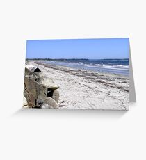 Crescent Beach, North-East Greeting Card