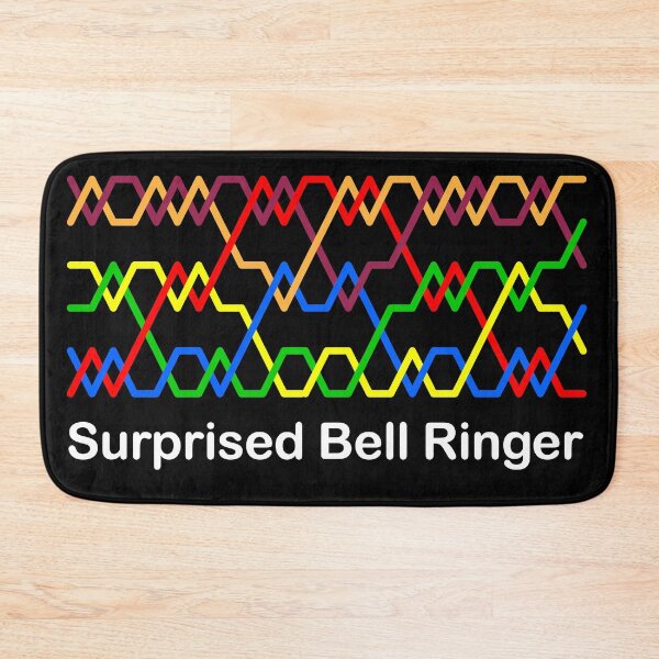 Item preview, Bell Ringer Bellfast Surprise Minor Ringing Method (Dark Background) designed and sold by Grandsire.