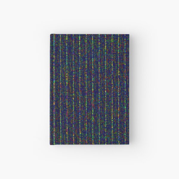 dotty pinstripe Hardcover Journal
