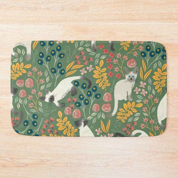 Item preview, Green Siamese designed and sold by inkblotcreative.