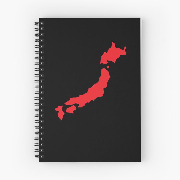 Item preview, Japan map simple in RED designed and sold by jazzydevil.