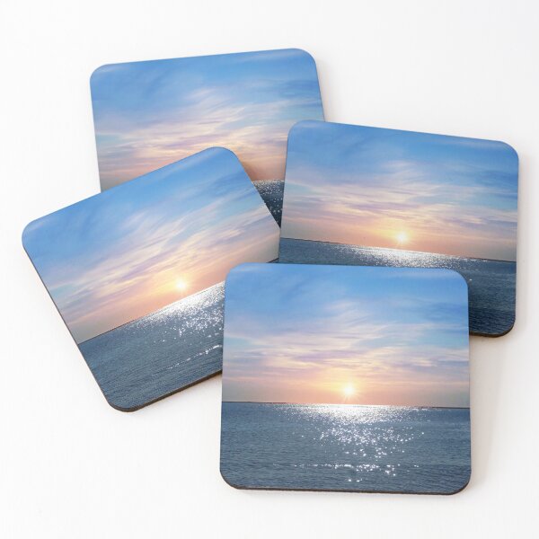 Sunny Morning At The Red Sea Coasters (Set of 4)