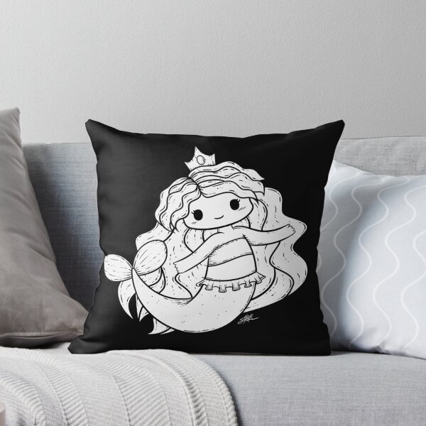Item preview, Cute Mermaid Illustration designed and sold by ZaryaKiqo.