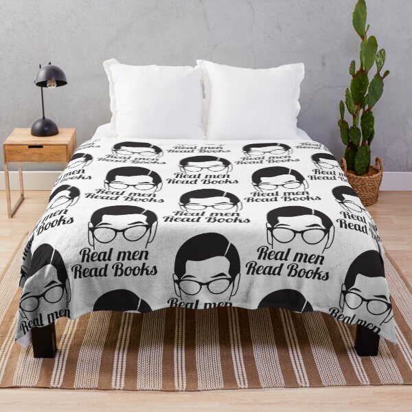 Item preview, Real Men Read Books (not just magazines and the paper and stuff) designed and sold by jazzydevil.