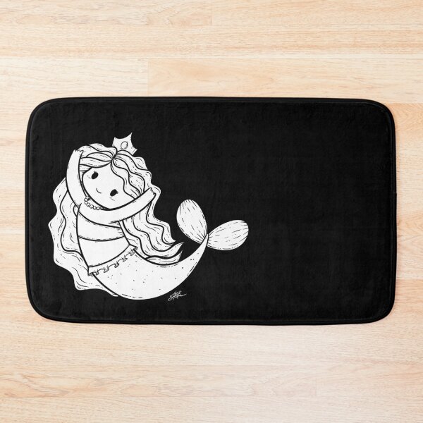 Item preview, Cute Mermaid Illustration designed and sold by ZaryaKiqo.