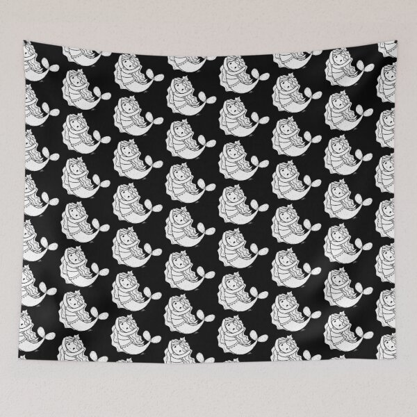 Item preview, Cute Mermaid Illustration designed and sold by ZaryaKiqo.