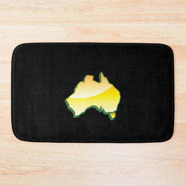 Item preview, Australia Map simple in yellow designed and sold by jazzydevil.
