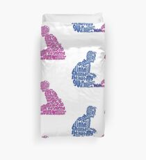 Sixteen Candles Quoted Image Duvet Cover