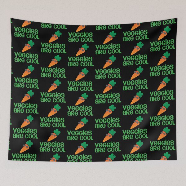 Item preview, Veggies are COOL! with a carrot designed and sold by jazzydevil.