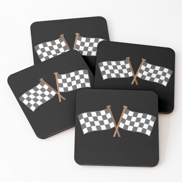 Item preview, Checkered flagged crossed finish line race designed and sold by jazzydevil.