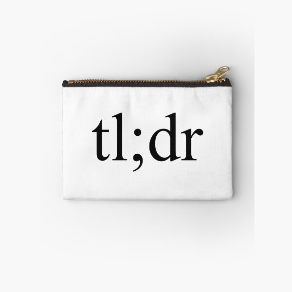 Item preview, tl;dr Too Long Didn't Read designed and sold by Evelyusstuff.