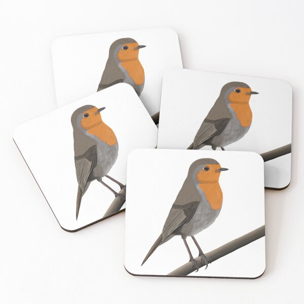 Item preview, jz.birds Robin Redbreast Bird Animal Design Illustration designed and sold by jz-birds.