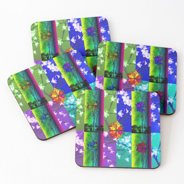 Item preview, Sparkling rainbow flowers designed and sold by Chloemcglinchey.