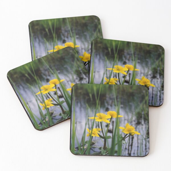 Item preview, Marigolds on swamp designed and sold by CasparTheRiddle.