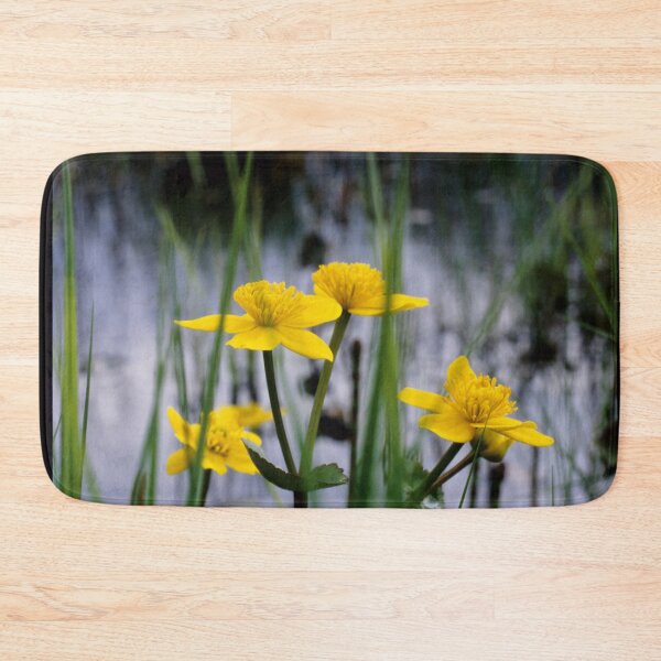 Item preview, Marigolds on swamp designed and sold by CasparTheRiddle.