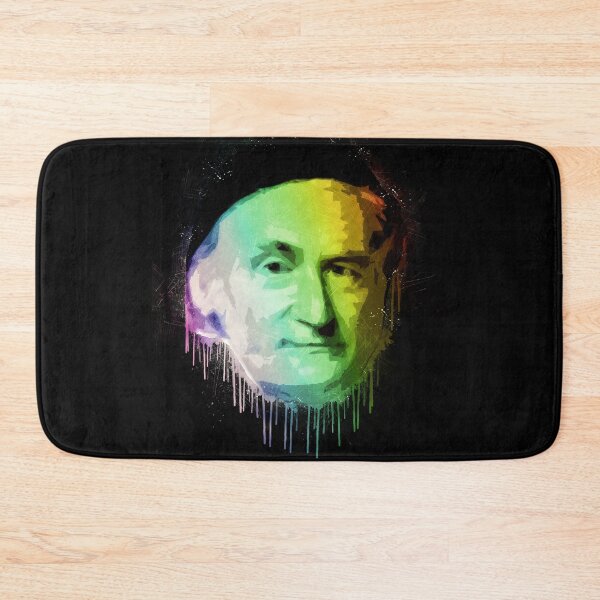 Item preview, Carl Friedrich Gauss Urban Grunge Painting Rainbow Spectrum designed and sold by whatyoulove.