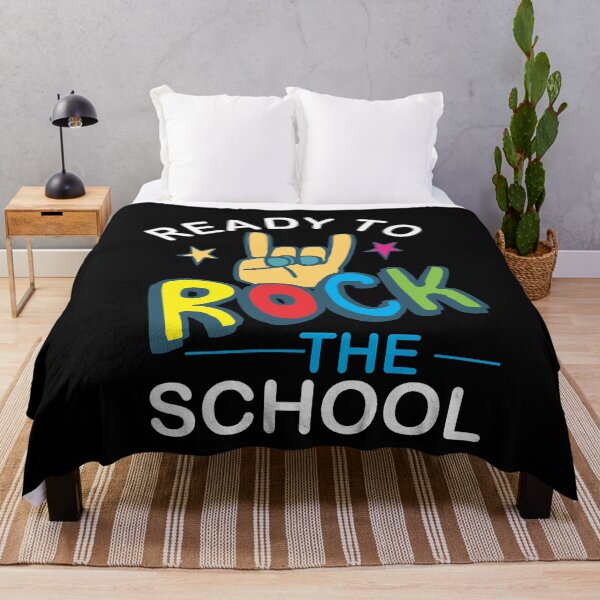 Item preview, Funny Back To School Trendy Teacher Student Gift - Ready To Rock The School designed and sold by PremiumDesignz.
