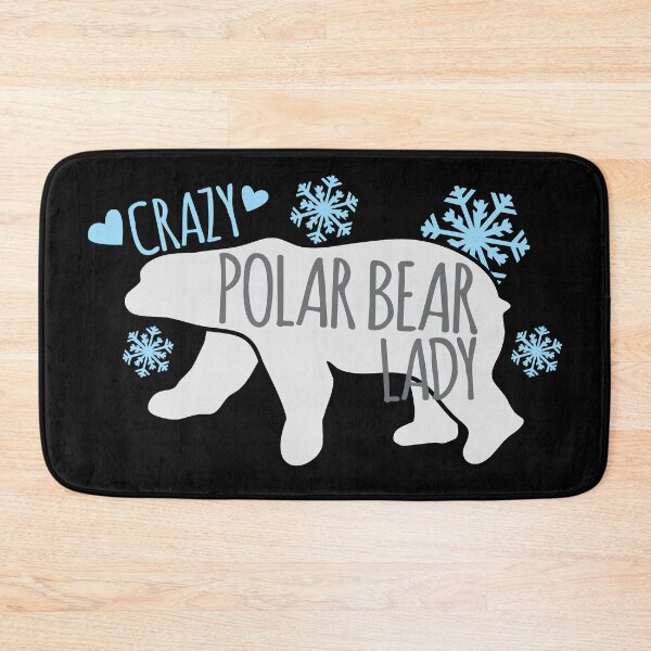 Item preview, Crazy Polar Bear Lady designed and sold by jazzydevil.