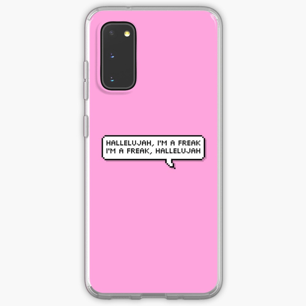 I M A Freak Miley Cyrus Mother S Daughter Lyrics Case Skin For Samsung Galaxy By Agentromanoff Redbubble