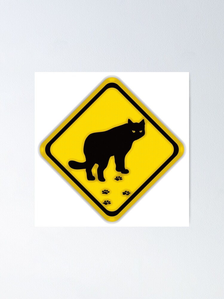 Thumbnail 1 of 3, Poster, Cat_Sign designed and sold by auraclover.