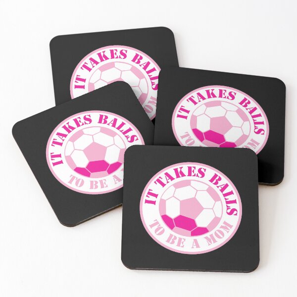 Item preview, It takes BALLS to be a MOM (funny mother soccer coach design) designed and sold by jazzydevil.