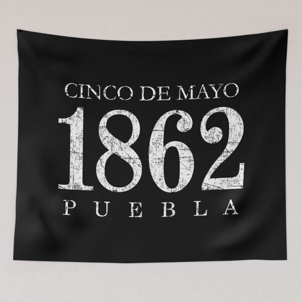 Item preview, Cinco de Mayo 1862 Puebla (Ancient White) designed and sold by theshirtshops.