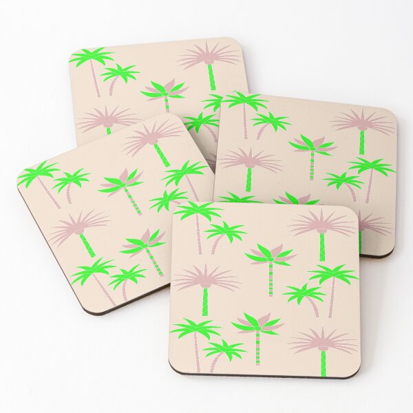 Item preview, Palm Trees - Green & Neutral designed and sold by SilverPegasus.